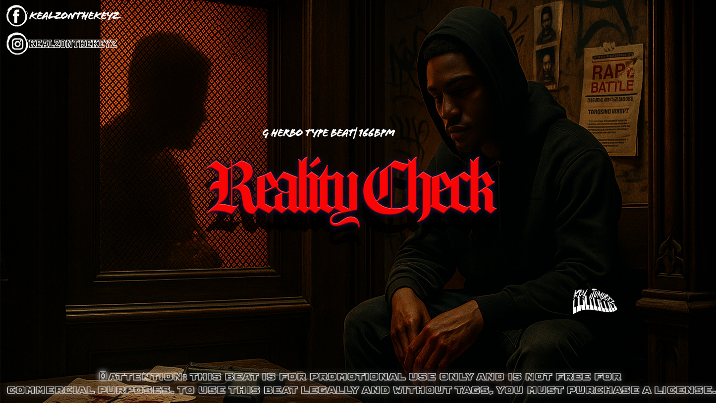 Reality Check — G Herbo x NLE Choppa Type Beat (166 BPM) (MP3 Lease)
